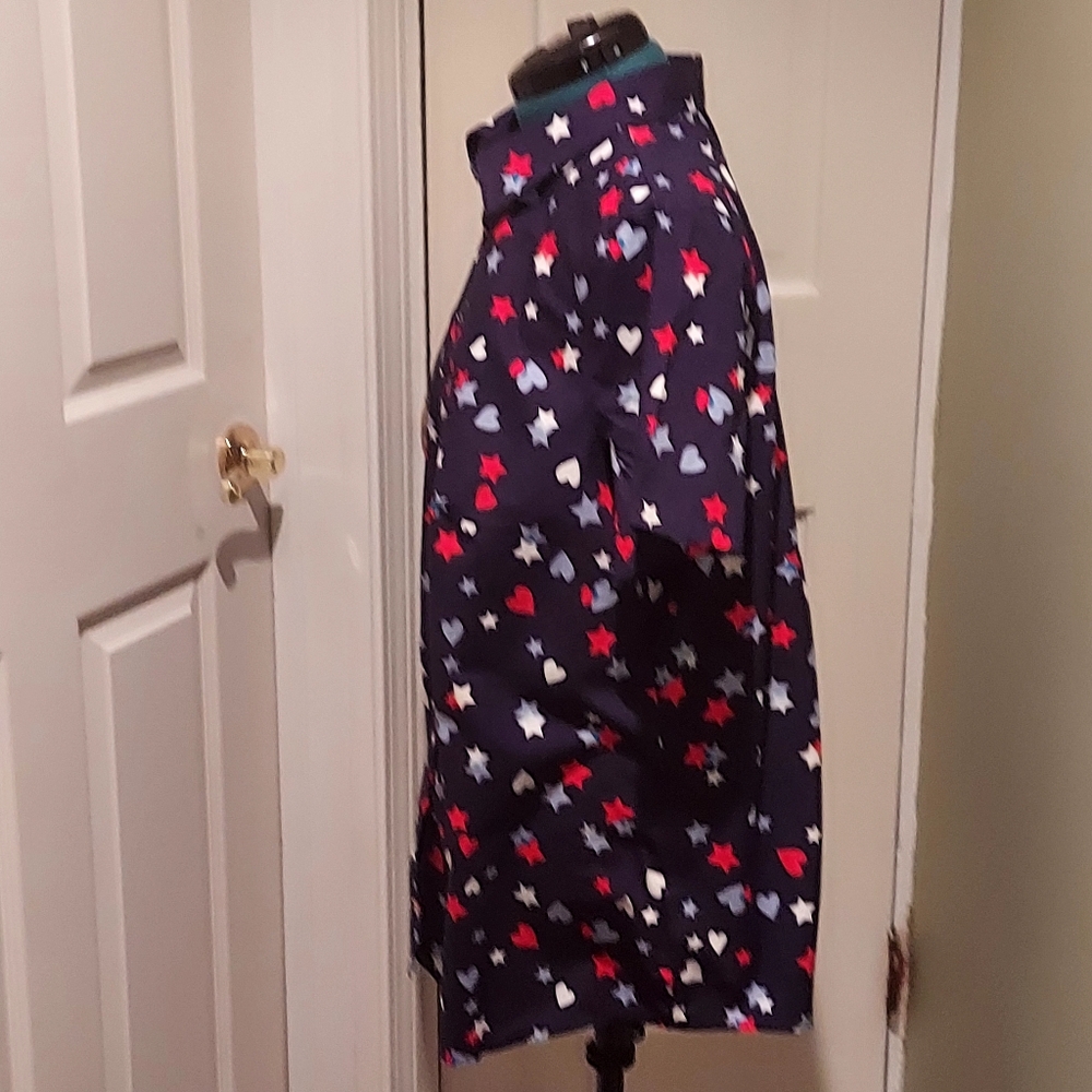 Woman Within Red, White & Blue Shirt - Picture 2 of 12